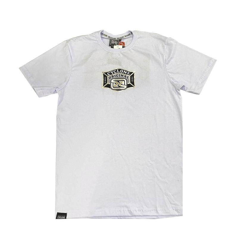 Camiseta Cyclone Branca Original 010 234 641 - Camisa e Camiseta